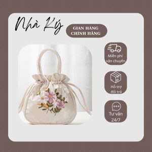 Mẫu túi xách thêu mini truyền thống thủ công đẹp"